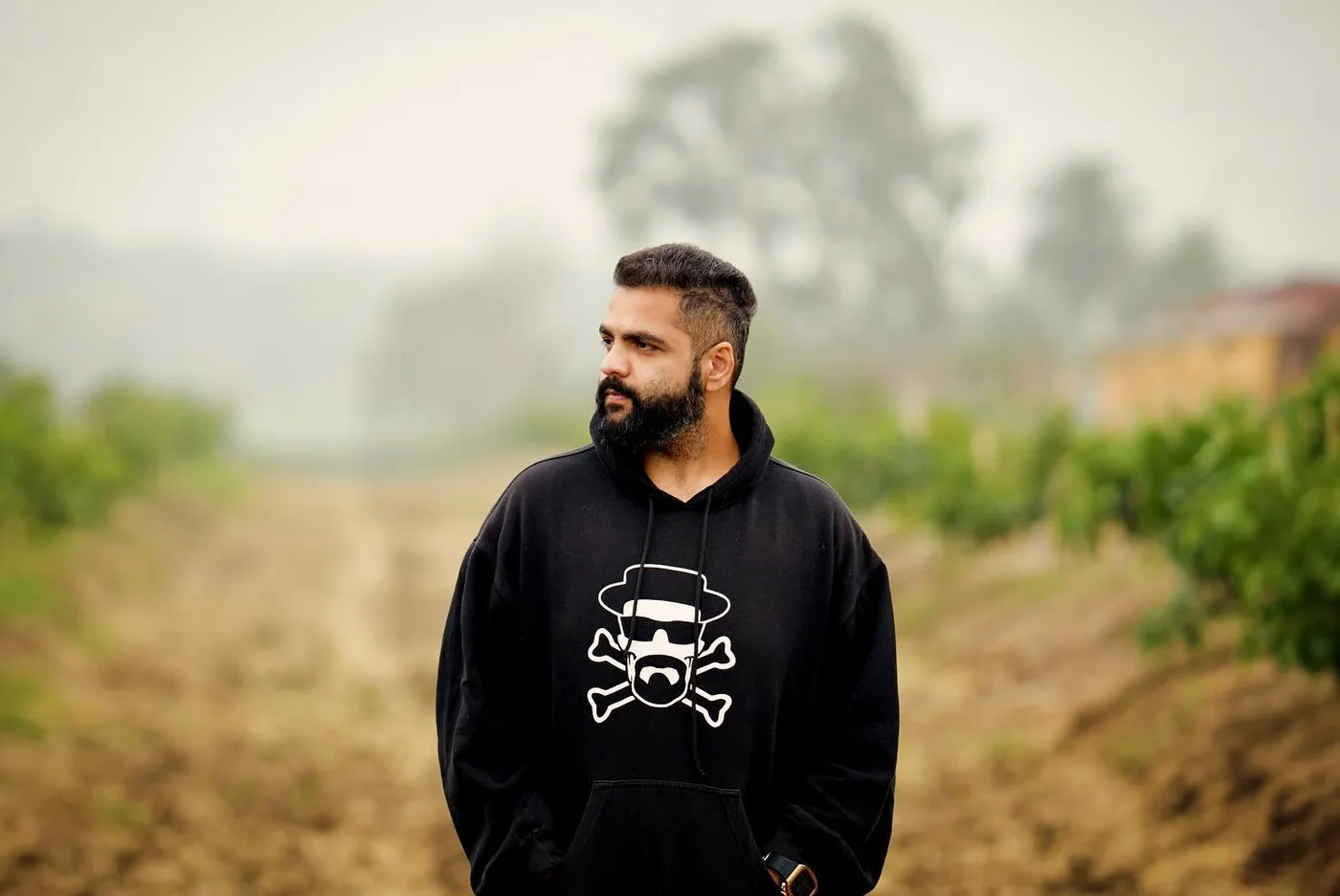 Ronak among the trees